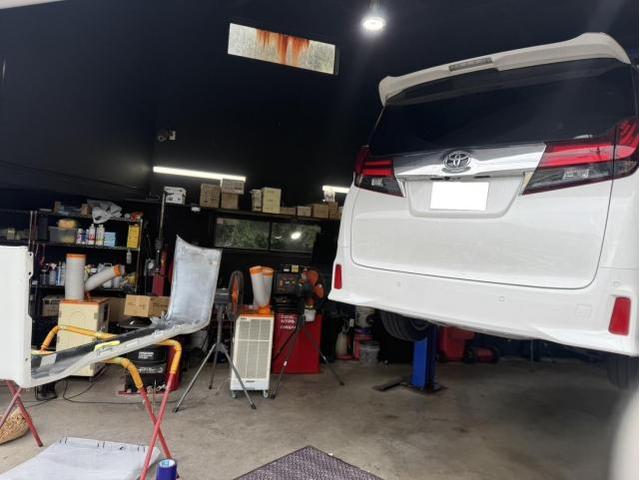 トヨタ　Toyota　アルファード　リアバンパー　交換　保険修理　フロントフォググリル　交換　自費　修理　群馬　高崎