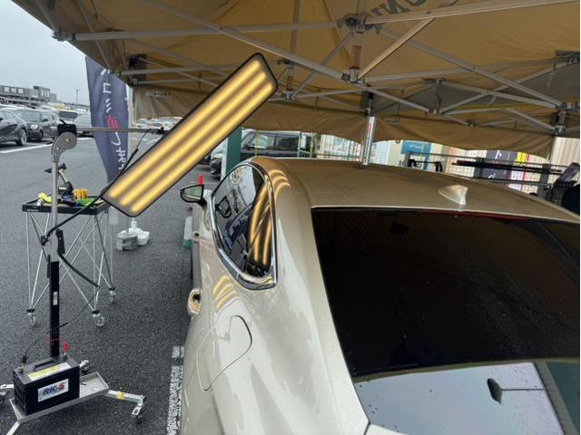 レクサス LS 500h オートアールズ 前橋みなみモール店 パワーモールフェス イベント デントリペア 鈑金修理 塗装 出店 キズ へこみ 国産車 輸入車 雹 群馬 高崎 前橋
