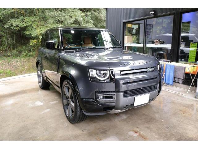 LAND ROVER　ディフェンダー９０　V8　5.0L　本日納車　都内某所　群馬県　高崎市　株式会社BLAZE