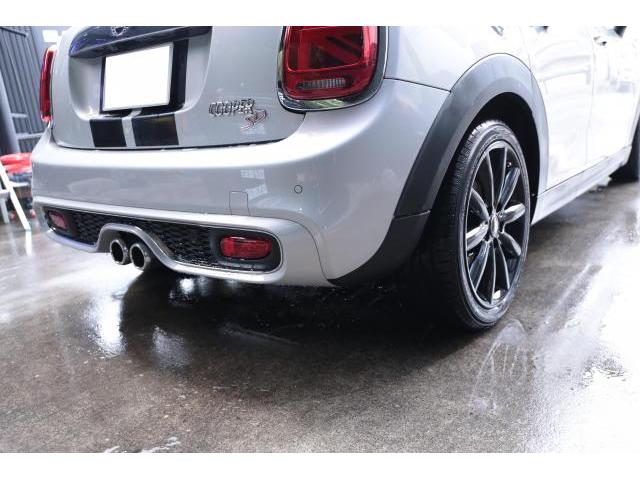 BMW　MINI　鈑金　修理　板金　塗装　業販作業　リアバンパー　群馬　高崎