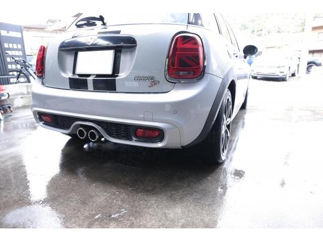 BMW　MINI　鈑金　修理　板金　塗装　業販作業　リアバンパー　群馬　高崎