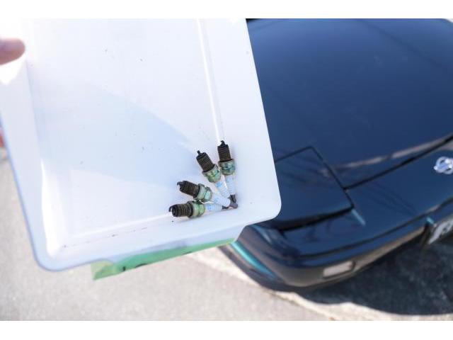 日産　ニッサン　180SX　点火　不良　エンジン　不調　アイドリング　スパークプラグ　ロアウインドシールドモール　交換　群馬　高崎