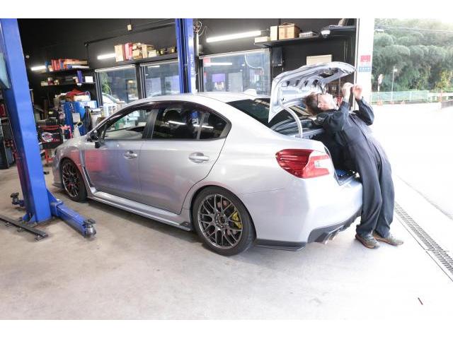 SUBARU　WRX　STI　持ち込みバックカメラ取り付け　群馬県　高崎市　株式会社BLAZE