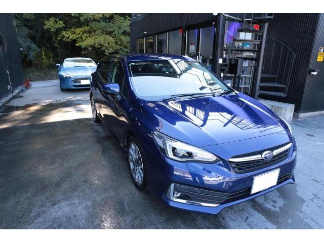 SUBARU　インプレッサ　デントリペア　雹災修理完了　群馬県　高崎市　株式会社BLAZE