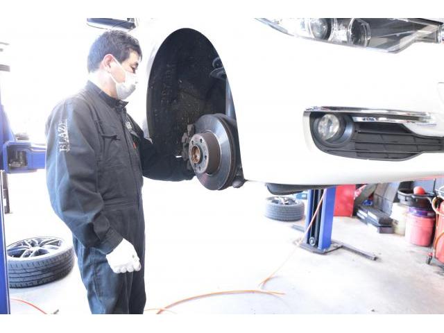 BMW　320ｄ　Ｆブレーキパッド交換　DIXCEL　低ダストタイプ　群馬県　高崎市　株式会社BLAZE