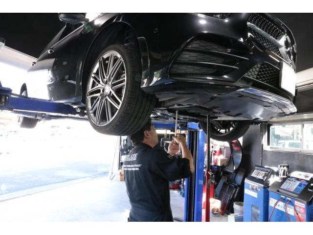 メルセデスベンツ　MercedesBenz　Bクラス　足回り　異音　ガチャガチャ音　スタビライザーマウント　ボルト折れ　交換　修理　群馬　高崎