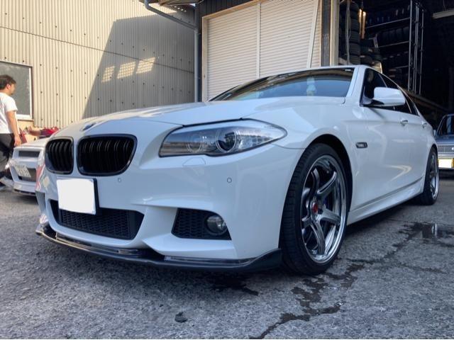 BMW 528 リップスポイラー取付（持込）