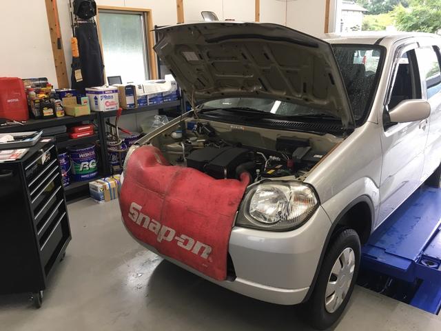 SUZUKI  Kei　ベルト交換