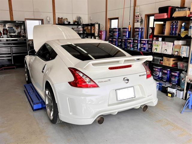 日産 フェアレディZ Z34 バージョンニスモ マフラー交換 日産 フェアレディZ Z34 バージョンニスモ マフラー交換