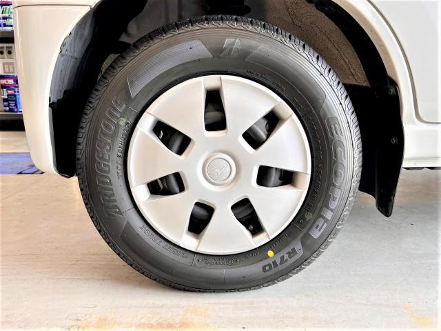 ダイハツ ハイゼットカーゴ タイヤ交換 ブリヂストン エコピア R710(DAIHATSU HIJET CARGO BRIDGESTONE ECOPIA R710 軽貨物
