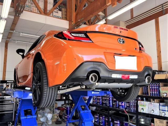 トヨタ GR86 マフラー交換 HKS Hi-Power SPEC-L II(TOYOTA 3BA-ZN8