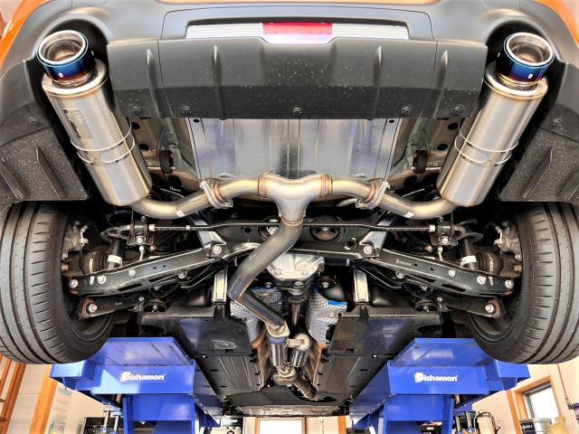 トヨタ GR86 マフラー交換 HKS Hi-Power SPEC-L II(TOYOTA 3BA-ZN8 FA24 EXHAUST)