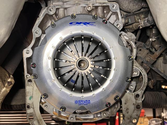 日産 シルビア S14 Q's ORC ライトクラッチ取付(ニッサン 日産 シルビア S14 Q's ORC ライトクラッチ取付(ニッサン