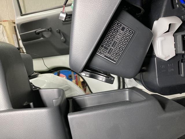 キャリートラック　ナビ ETC2.0 スピーカー取付