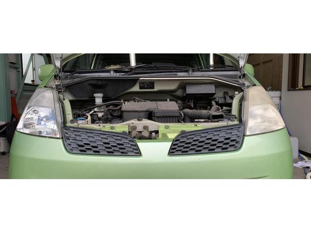 【「車のヘッドライト黄ばみ・曇り除去、クリア復活！」栃木県宇都宮市・鹿沼市ガレージ　シースワロー】～「日産　モコ」ヘッドライトクリーニング～