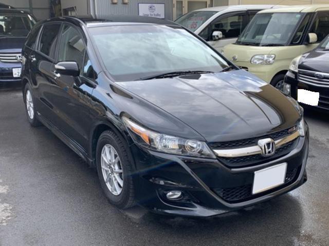 車の鏡面仕上げ 内装クリーニング ホンダ ストリーム Rn6 Rsz ブラック 鏡面磨き コーティング 栃木県宇都宮市 鹿沼市ガレージ シースワロー グーネットピット
