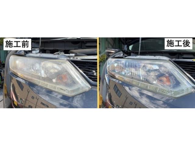 【作業メニュー：「車の鏡面磨き・ヘッドライトクリーニング・内装クリーニング」日産　エクストレイル（T32）】～栃木県宇都宮市・鹿沼市ガレージ　シースワロー～