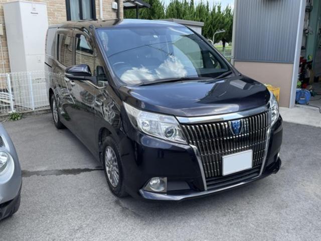 【作業メニュー：猫のおしっこの悪臭を除去！「車のクリーニング＆消臭・除菌施工」　トヨタ　エスクァイア（ZWR80G）】～栃木県鹿沼市・宇都宮市「ガレージ　シースワロー」～