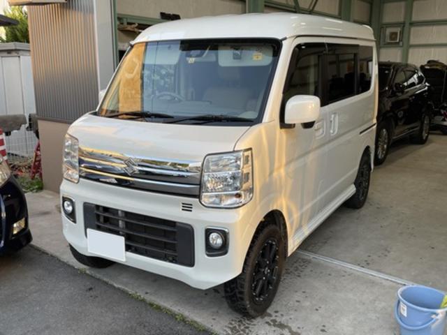 【作業メニュー：「車内消臭・クリーニング・シート洗浄」スズキ　エブリイワゴン（DA17W）】～栃木県宇都宮市・鹿沼市ガレージ　シースワロー～