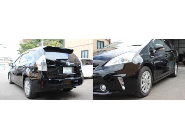 【「車検整備」トヨタ　プリウスα（ZVW41）機関だけでなく内装・外装のメンテナンスも！】～【栃木県鹿沼市・宇都宮市「ガレージ　シースワロー」作業メニュー～