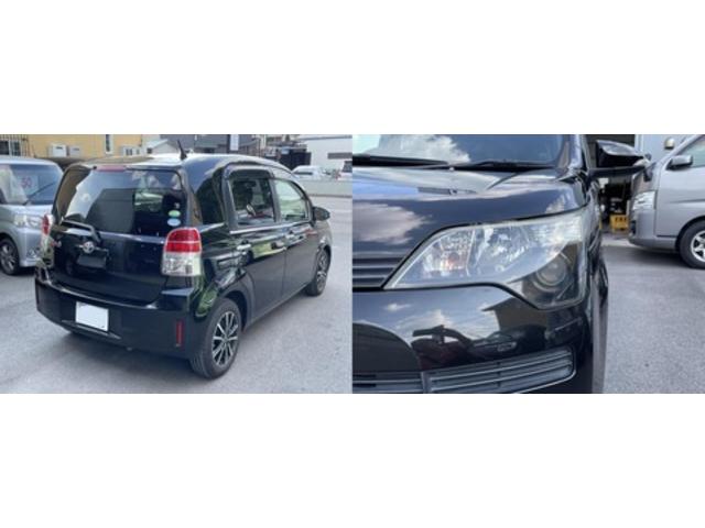 【「車検整備」トヨタ　スペイド（NCP141）G　ブラック　機関だけでなく内装・外装のメンテナンスも！】～【栃木県鹿沼市・宇都宮市「ガレージ　シースワロー」作業メニュー～