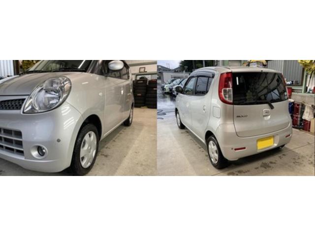 【「車検整備」日産　モコ（MG22S）機関だけでなく内装・外装のメンテナンスも！】～【栃木県鹿沼市・宇都宮市「ガレージ　シースワロー」作業メニュー～