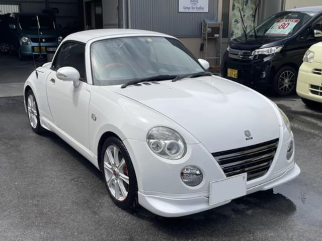 【「車の鏡面磨き＆ポリマーコーティング施工」ダイハツ　コペン（L880K）ホワイト】～栃木県宇都宮市・鹿沼市ガレージ　シースワロー～