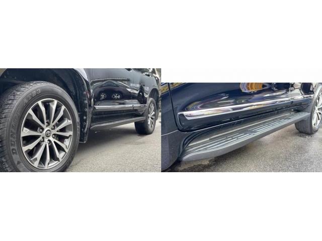 【作業メニュー：「車の鏡面磨き・内装クリーニング」ランドクルーザープラド（TRJ150W）ブラック】～栃木県宇都宮市・鹿沼市ガレージ　シースワロー～