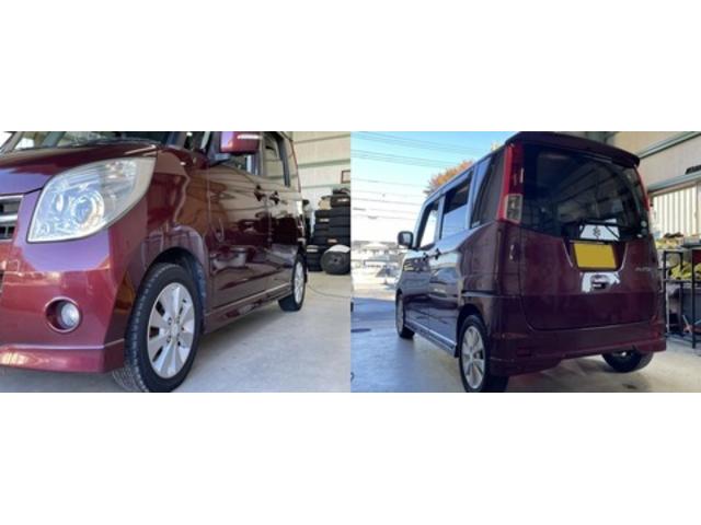 【作業メニュー：「シート洗浄・車内クリーニング」スズキ　パレット（MK21S）】～栃木県鹿沼市・宇都宮市「ガレージ　シースワロー」～