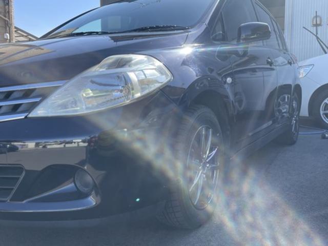 【「車検整備」日産　ティーダ（C11）　機関だけでなく内装・外装のメンテナンスも！】～【栃木県鹿沼市・宇都宮市「ガレージ　シースワロー」作業メニュー～