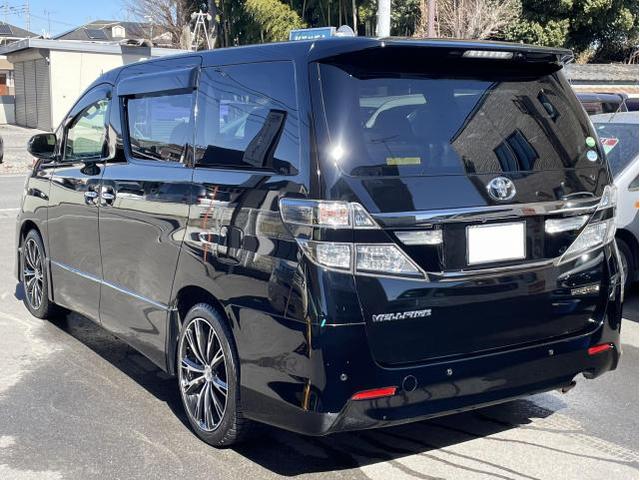 【作業メニュー：「車の鏡面磨き&ポリマー施工・内装クリーニング」トヨタ　ヴェルファイア（ANH20W）ブラック】～栃木県宇都宮市・鹿沼市ガレージ　シースワロー～