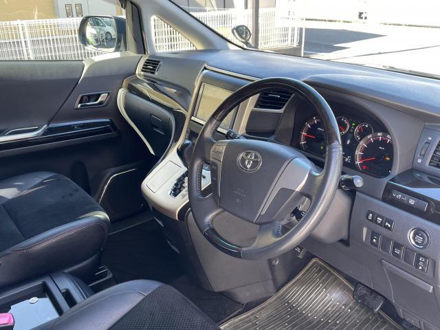 【作業メニュー：「車の鏡面磨き&ポリマー施工・内装クリーニング」トヨタ　ヴェルファイア（ANH20W）ブラック】～栃木県宇都宮市・鹿沼市ガレージ　シースワロー～