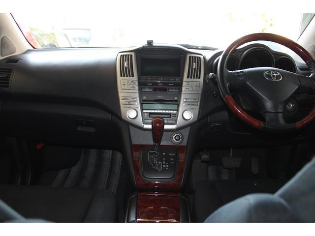 【作業メニュー：「車の鏡面磨き&ポリマー施工・内装クリーニング」トヨタ　ハリアー（ACU30）ブラック】～栃木県宇都宮市・鹿沼市ガレージ　シースワロー～