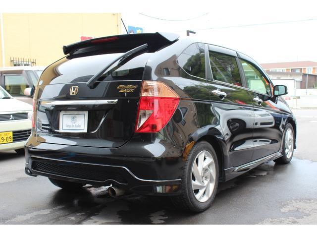 【作業メニュー：「車の鏡面磨き＆ポリマー施工・内装クリーニング」ホンダ　エディックス（BE8）ブラック】～栃木県宇都宮市・鹿沼市ガレージ　シースワロー～