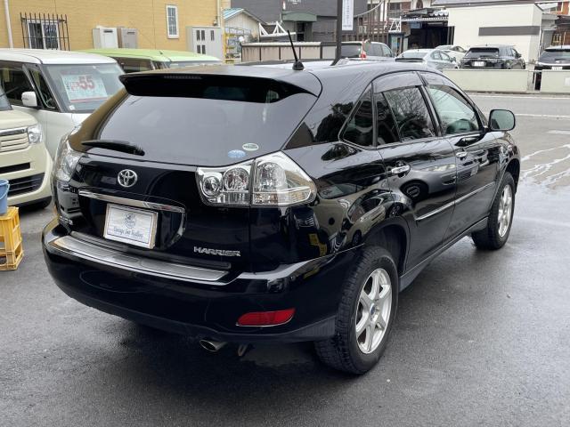 【作業メニュー：「車の鏡面磨き」トヨタ　ハリアー（ACU35W）240G-Lパッケージ　ブラック】～栃木県宇都宮市・鹿沼市ガレージ　シースワロー～