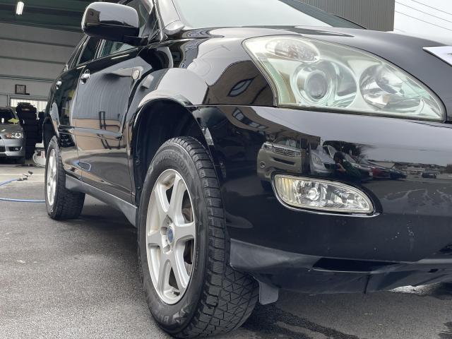 【作業メニュー：「車の鏡面磨き」トヨタ　ハリアー（ACU35W）240G-Lパッケージ　ブラック】～栃木県宇都宮市・鹿沼市ガレージ　シースワロー～