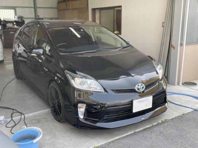 【作業メニュー：タバコ汚れ・臭いを除去！「車のシート洗浄＆クリーニング＆消臭・除菌施工」　トヨタ　プリウス（ZVW30）】～栃木県鹿沼市・宇都宮市「ガレージ　シースワロー」～