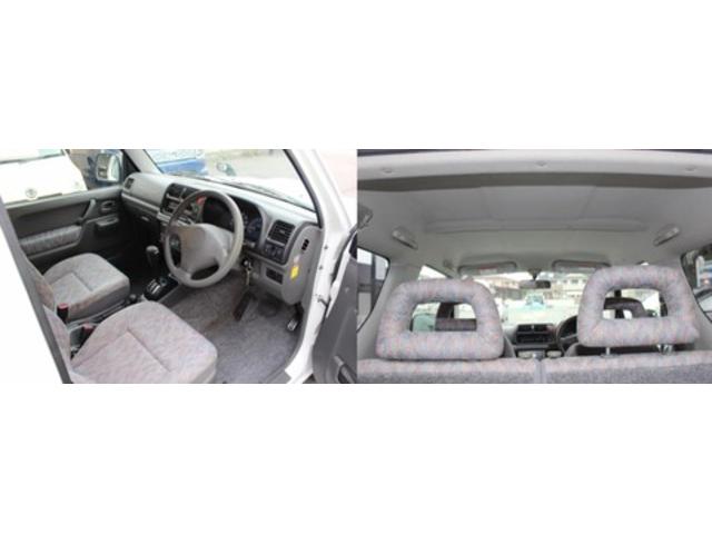 【作業メニュー：「鏡面磨き＆車内クリーニング・シート洗浄・ヤニの臭いを除去！消臭施工」スズキ　ジムニー（JB23W）ホワイト】～栃木県宇都宮市・鹿沼市ガレージ　シースワロー～