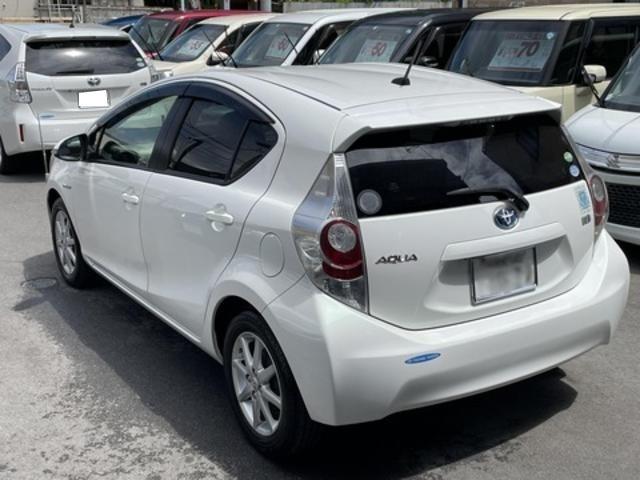 【「車検整備」トヨタ　アクア（HNP10）　機関だけでなく内外装のメンテナンスも！】～【栃木県鹿沼市・宇都宮市「ガレージ　シースワロー」作業メニュー～