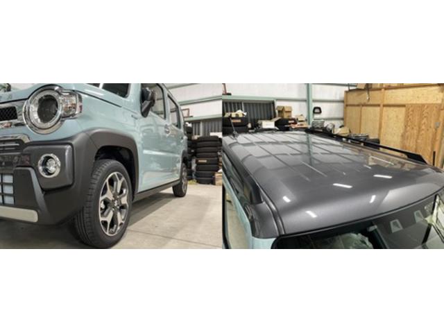 【作業メニュー：「ガラスコーティング」新車　スズキ　ハスラー（MR52S）】～栃木県宇都宮市・鹿沼市ガレージ　シースワロー～