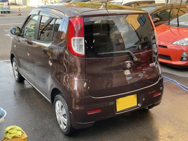 【作業メニュー：「外装の鏡面磨き」スズキ　MRワゴン（MF22S）ブラウン】～栃木県宇都宮市・鹿沼市ガレージ　シースワロー～