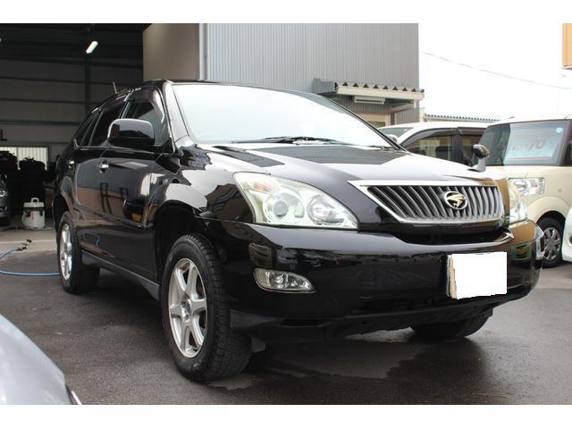 【作業メニュー：「外装の鏡面磨き・内装クリーニング」トヨタ　ハリアー（ACU35W）】～栃木県宇都宮市・鹿沼市ガレージ　シースワロー～