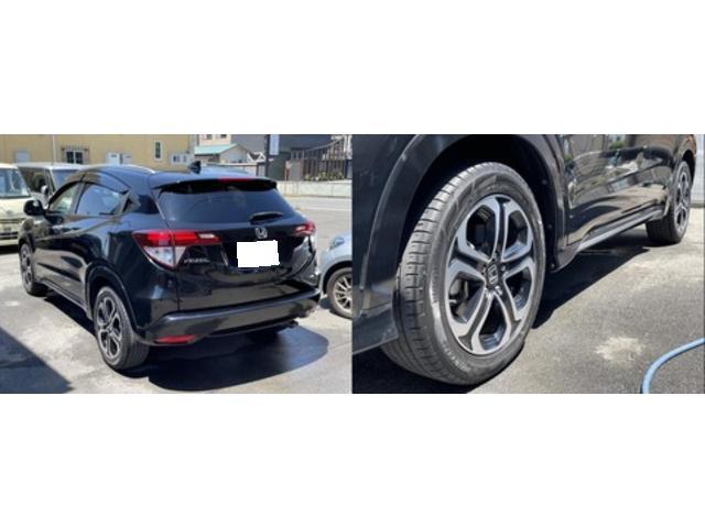 【作業メニュー：「外装の鏡面磨き・内装クリーニング」ホンダ　ヴェゼル（RU3）】～栃木県宇都宮市・鹿沼市ガレージ　シースワロー～