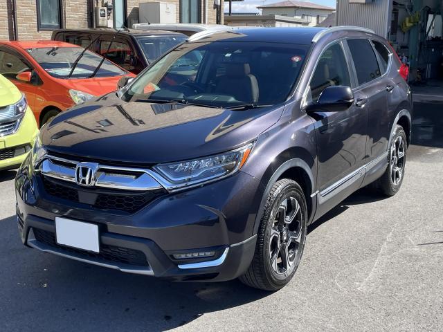 【作業メニュー：「外装の鏡面磨き・内装クリーニング」ホンダ　CR-V（RW2）】～栃木県宇都宮市・鹿沼市ガレージ　シースワロー～