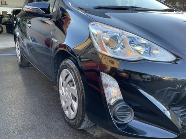 【「フロントバンパー交換・他板金塗装」トヨタ　アクア（NHP10）】～【栃木県鹿沼市・宇都宮市「ガレージ　シースワロー」作業メニュー～