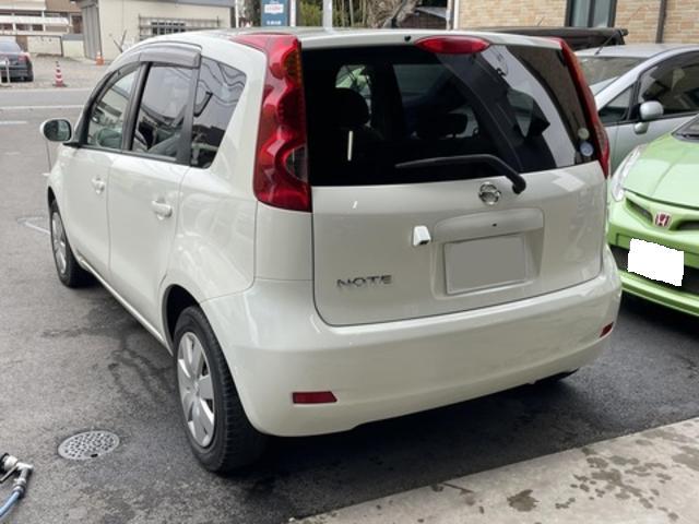 【「追突事故・板金＆塗装＆交換等」日産　ノート（E11）】～【栃木県鹿沼市・宇都宮市「ガレージ　シースワロー」作業メニュー～