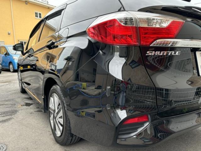 【「車検整備」ホンダ　シャトル（GK8）G　ブラック　機関だけでなく内外装のメンテナンスも！】～【栃木県鹿沼市・宇都宮市「ガレージ　シースワロー」作業メニュー～