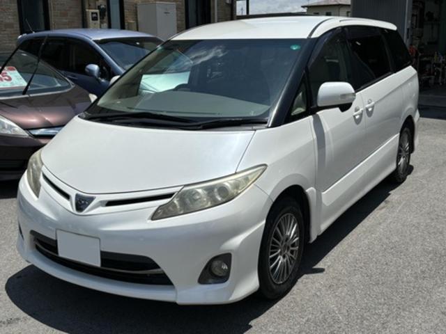 【作業メニュー：「外装の鏡面磨き・内装クリーニング」トヨタ　エスティマ（ACR50W）】～栃木県宇都宮市・鹿沼市ガレージ　シースワロー～