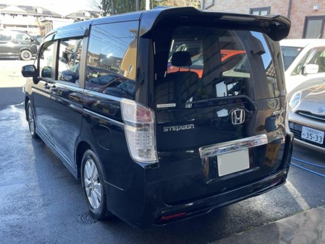 【作業メニュー：「外装の鏡面磨き・内装クリーニング」ホンダ　ステップワゴンスパーダ（RK5）】～栃木県宇都宮市・鹿沼市ガレージ　シースワロー～