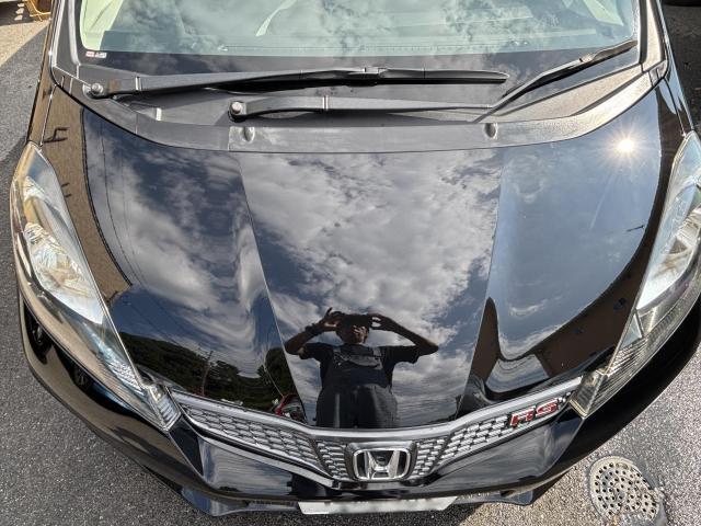 【作業メニュー：「外装の鏡面磨き・内装クリーニング」ホンダ　フィットRS（GE8）ブラック】～栃木県宇都宮市・鹿沼市ガレージ　シースワロー～